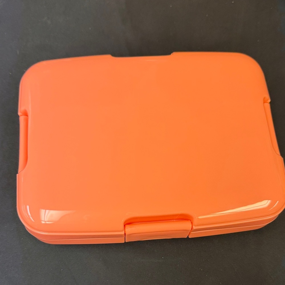 Wonder Family Bento Box for kids Bright Orange Storage Box lunch box snack box